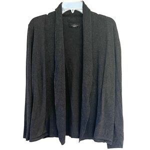 Made by Johnny Open Front Charcoal Grey Cardigan - PRICE DROP